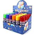 AJ Toys & Games 24 Pack of Party Streamer Spray String for Kid's Events/Celebrations, Perfect for Children's Paerties