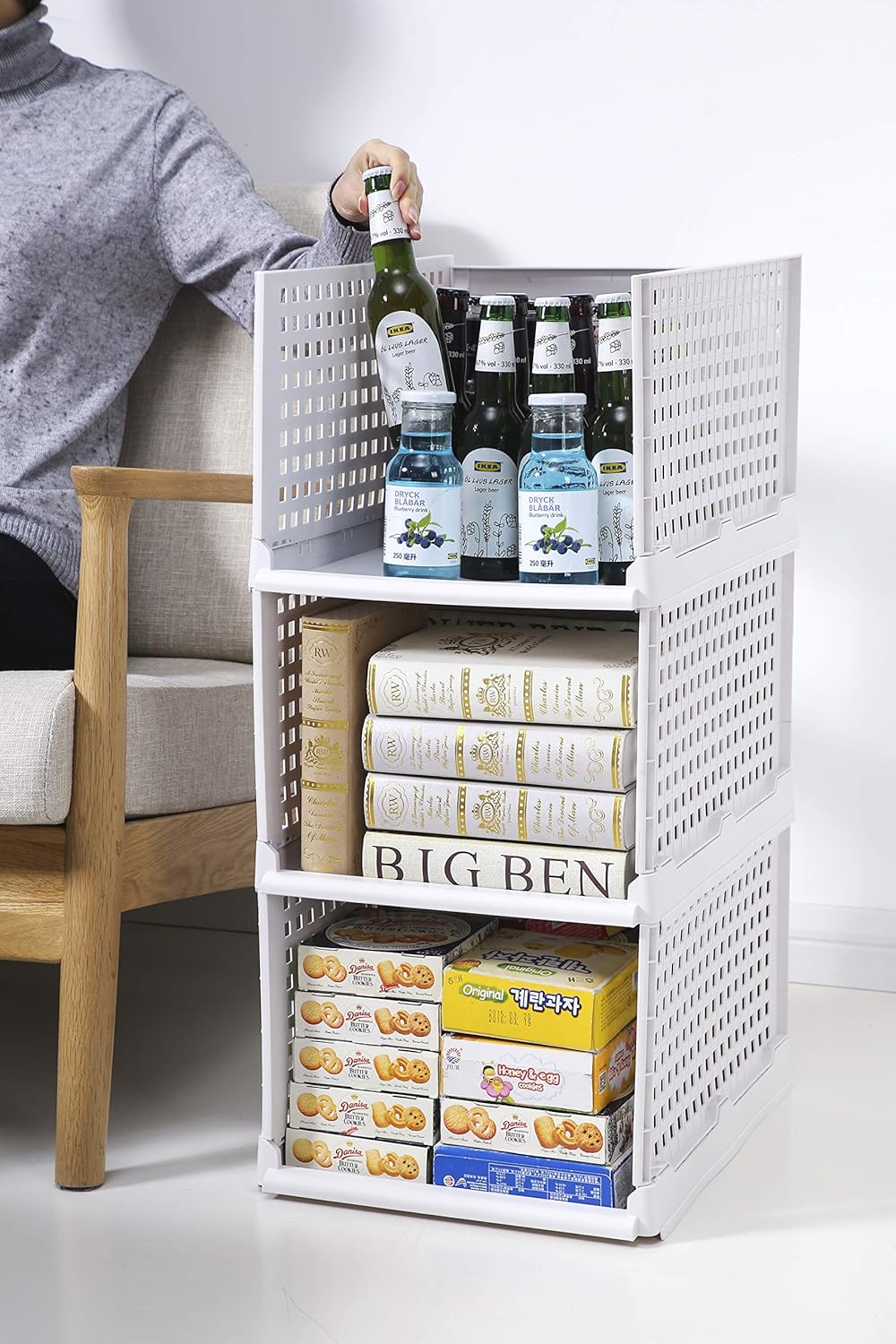 Sistemas de armarios 4 juegos Armario Gabinete de Cocina Uncluttered