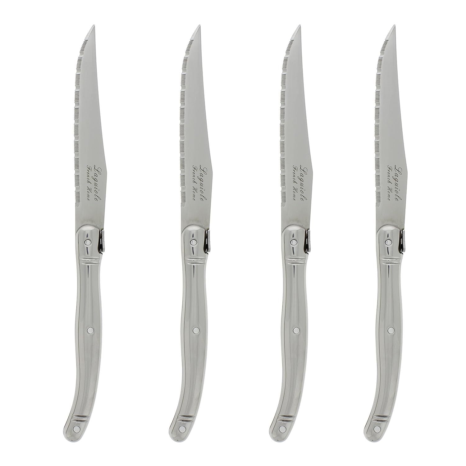 Amazon.com: French Home Laguiole Stainless Steel Steak Knives (Set ...
