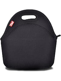 Neoprene Lunch Tote, Yookeehome Reusable Insulated Thermal Lunch Bag for Kids Adults Men Women Boys Girls Students Office Worker, Paisley