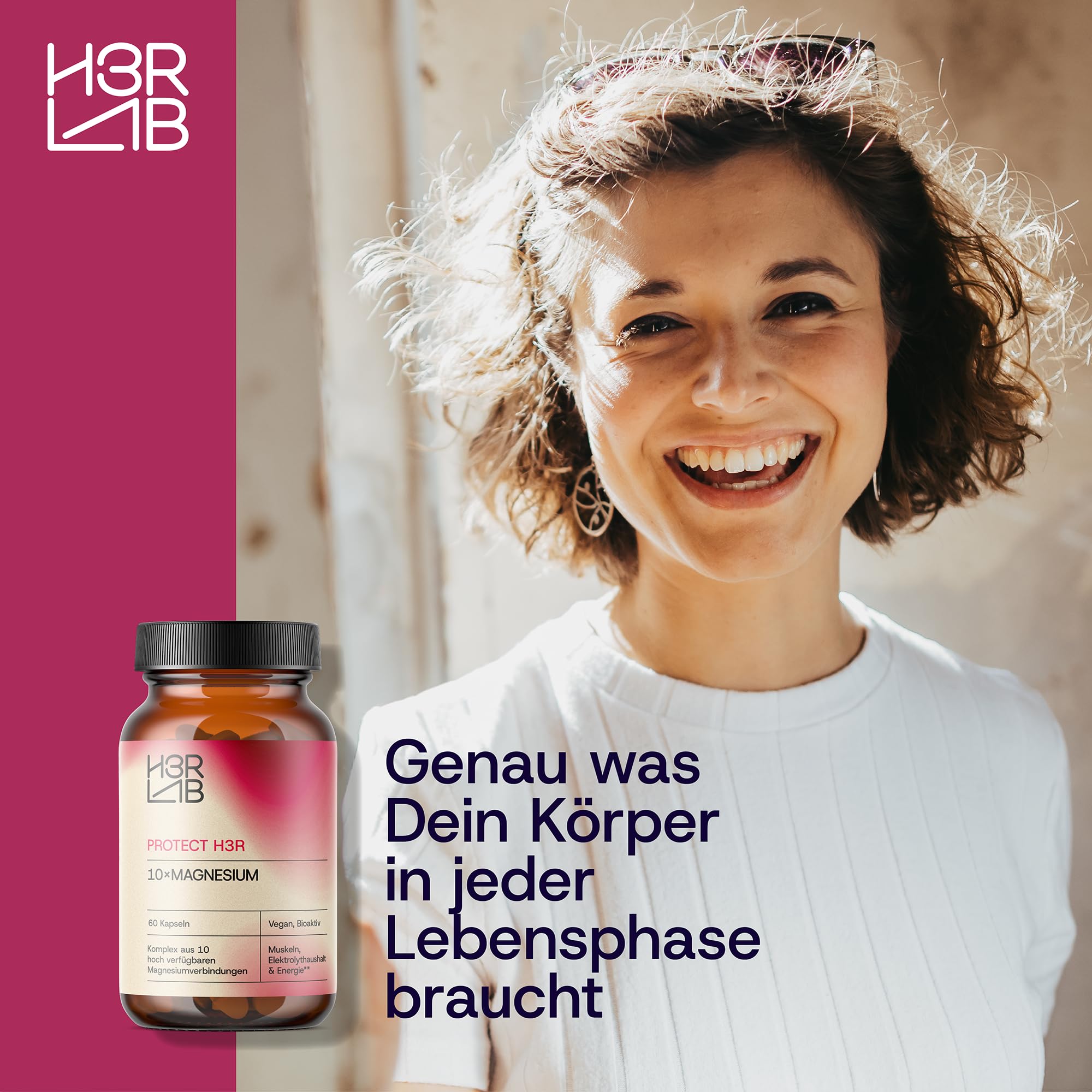10× Magnesium Komplex – Kapseln mit 10 bioaktiven Magnesiumverbindungen | Magnesium Bisglycinat, Citrat & Malat | Für Muskeln, Nerven & Energie | Hoch bioverfügbar | Vegan (Pack of 1) 6