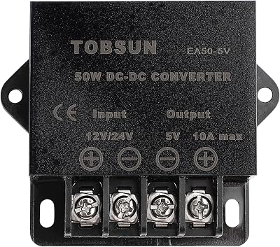 12V 24V to 5V 10A 60W Buck Converter Voltage Regulator Mini Module