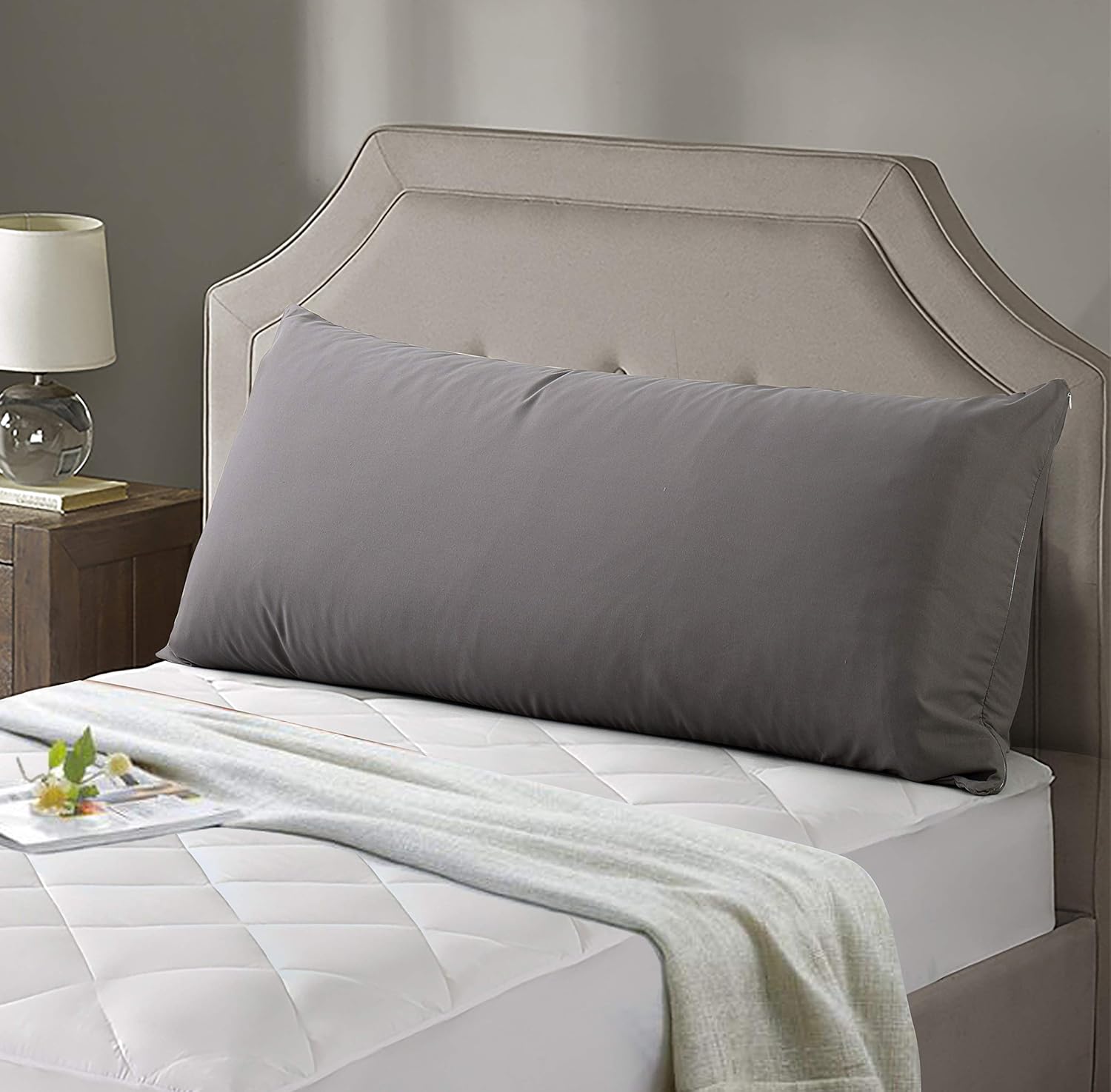 Evolive Ultra Soft Microfiber Body Pillow Cover Pillowcases 21x54