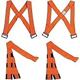 Forearm Forklift Shoulder Harness XL, Heavy Duty Furniture Lifting Tool Set with Extended Lift Strap, Professional Appliance 