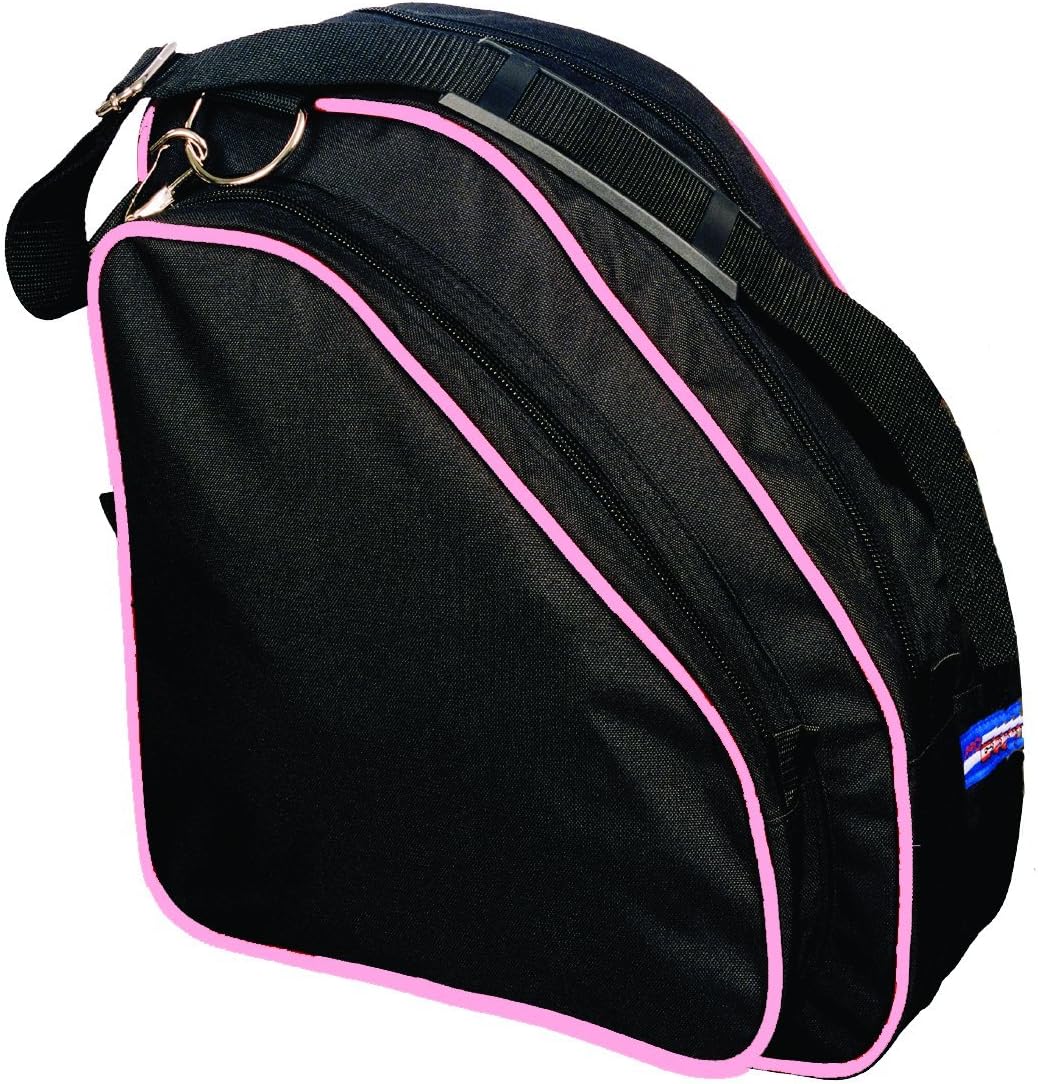 Proguard Figure Skate Bag, Black/Pink : Hockey Bags : Sports & Outdoors