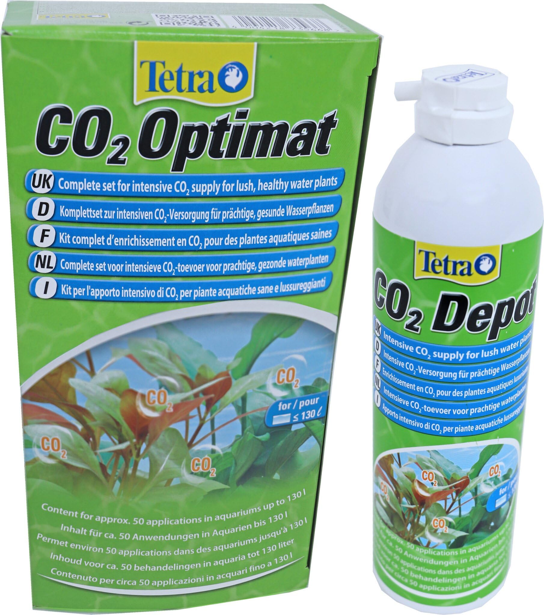 Tetra CO2 Optimat Kit, Complete Set for Intensive CO2 Supply for Lush Water Plants