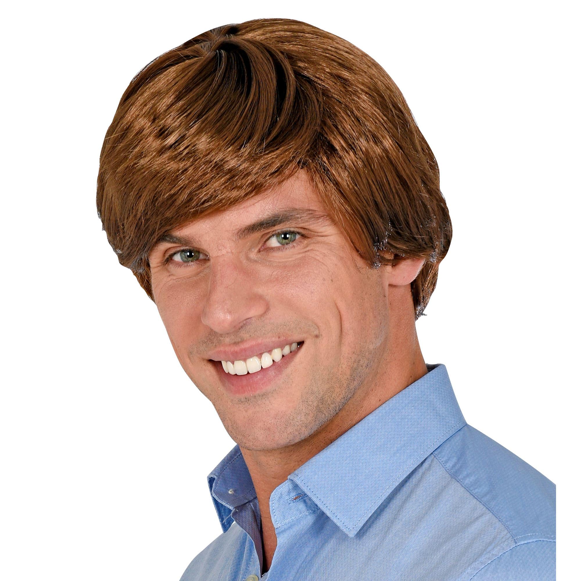 Widmann 02458 Wig for Different Characters, Synthetic Hair, Theme Party, Carnival