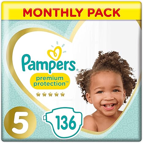 pampers premium protection size 5 offers