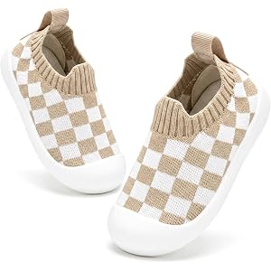 Rayayot Toddler First Walking Shoes for 9-24 Months Baby Boys Girls | Toddler Summer Sneaker, Soft and Lightweight, Slip on S