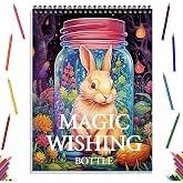 Spiral Bound Adult Coloring Book for Women Relaxation, Single-Sided Design | Coloring Book for Adults for Stress Relief, Mindfulness and Relaxation, Mindfulness Gifts for Women to Relax - 30 Pages