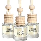 Urban Naturals Rouge 54 Car Air Freshener for Women | Baccarat Rouge 540 Perfume Car Fresheners | Hanging Diffuser with Vent Clip | Odor Eliminating Technology | Made in USA (3 Pack)