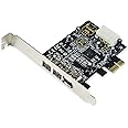 IO Crest 2 1394b + 1 1394a Firewire Ports PCI-Express Controller Card - Components Other (SY-PEX30016)