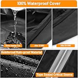 Raweao Kettle BBQ Cover 57cm for Weber 500D Oxford Waterproof Φ71x68cm view 4