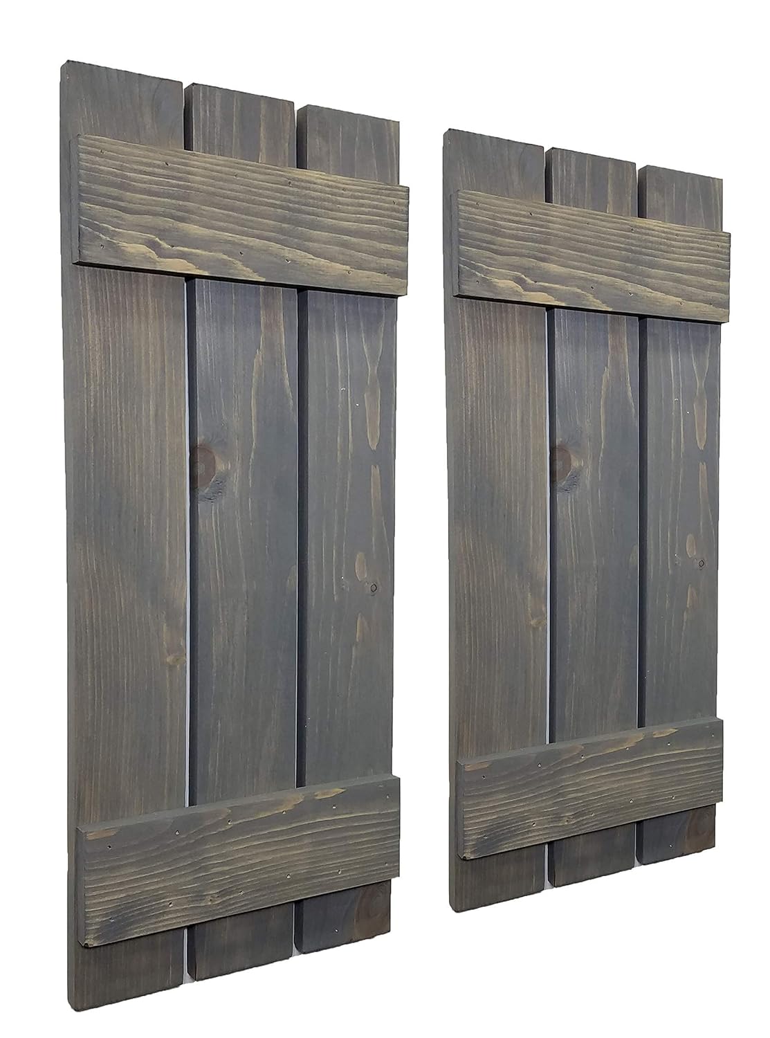Board & Batten Shutters, Interior Window Shutters, Rustic