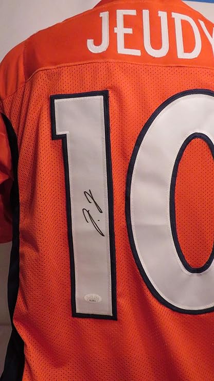 jerry jeudy signed jersey