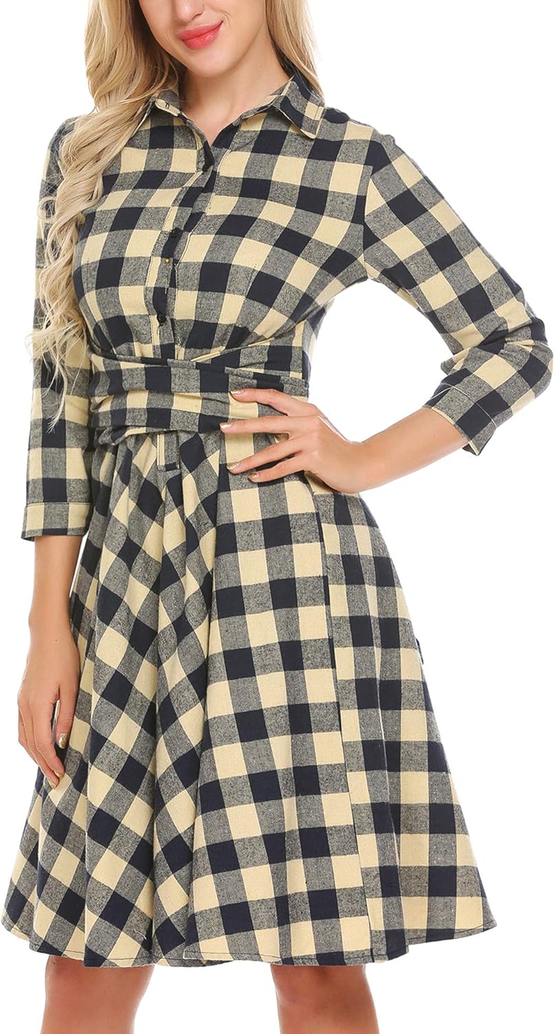 tartan dresses amazon