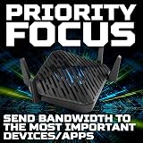 Acer Predator Connect W6d Gaming Router WiFi 6 AX6000 Dual-Band 2.5Gbps view 3