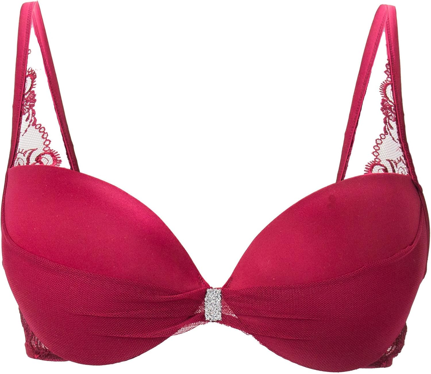 Lisca Push Up BH Dunkelrot Cup C Gr. 80 Amazon.de Bekleidung