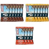 CLIF BARS - Energy Bars - Sweet & Salty Variety Pack - Includes Chocolate Peanut Butter with Sea Salt (2.4 Oz Protein Bars, 1