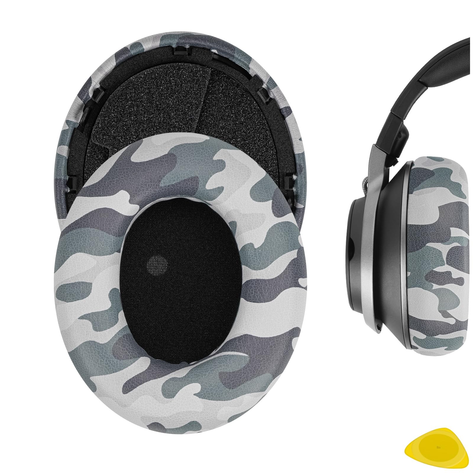 Geekria Replacement Ear Pads for Turtle Beach Stealth Pro Headphones Ear Cushions, Repair Parts (Camo)