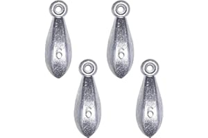 TKHDBF Bank Sinkers Fishing Weights Sinkers Bullet Weights for Surf Fishing Pier Fishing Bank Fishing Saltwater Fishing Gear 1oz to 8oz