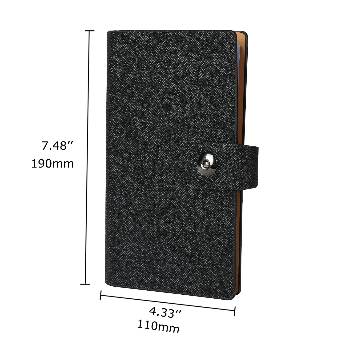 Business Card Organizer Book Binder Credit Cards ID Holder Waterproof