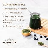 Sevenhills Wholefoods Organic Super Greens Blend 200g Spirulina Chlorella view 3