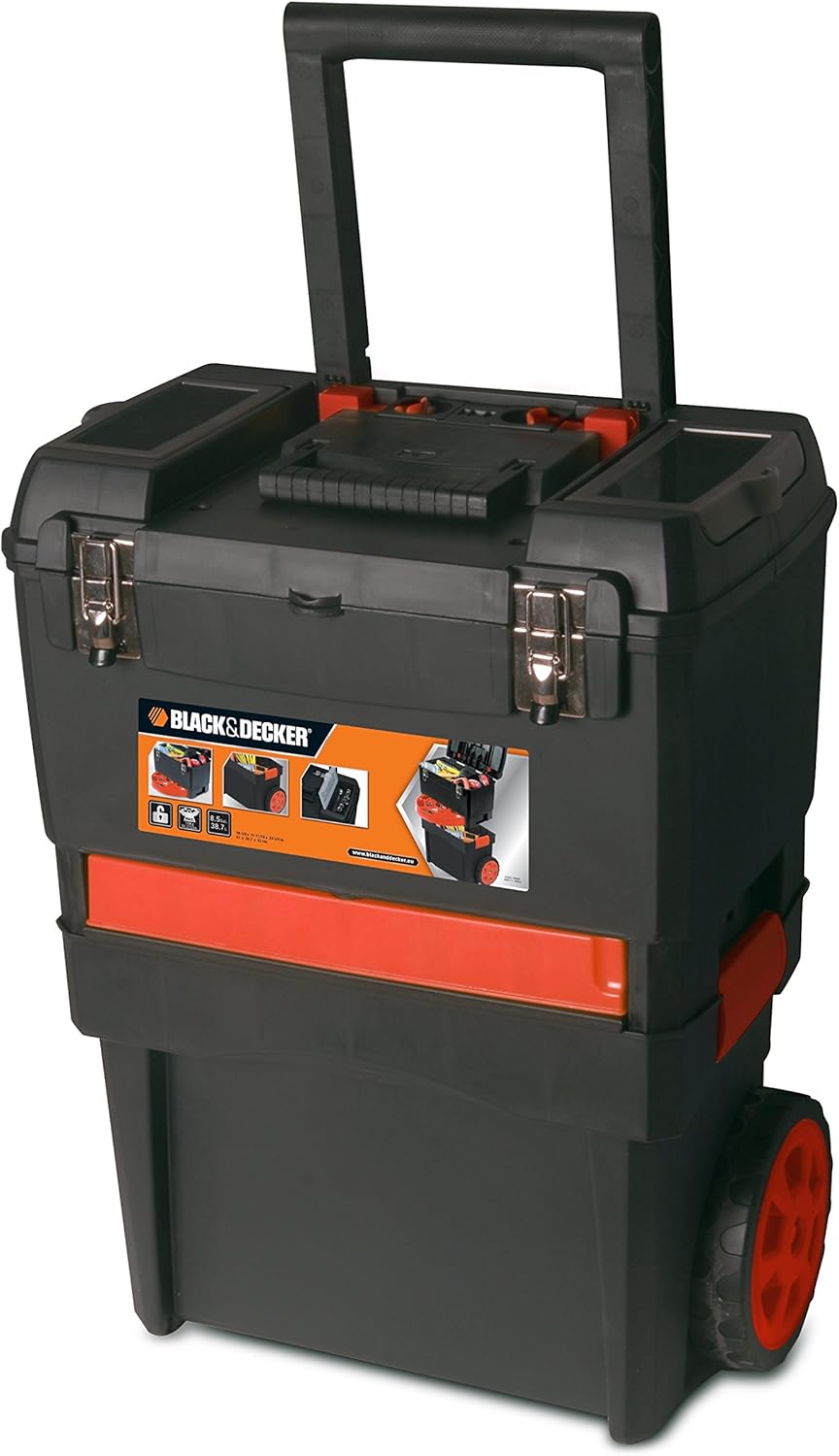 Black + Decker BDST1 70603 Trolley Tool Rack Amazon.co.uk DIY & Tools