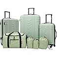 Wrangler Venture Luggage and Travel, Laurel, 7-Piece Set