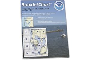 Paradise Cay Publications NOAA BookletChart 11412: Tampa Bay and St. Joseph Sound