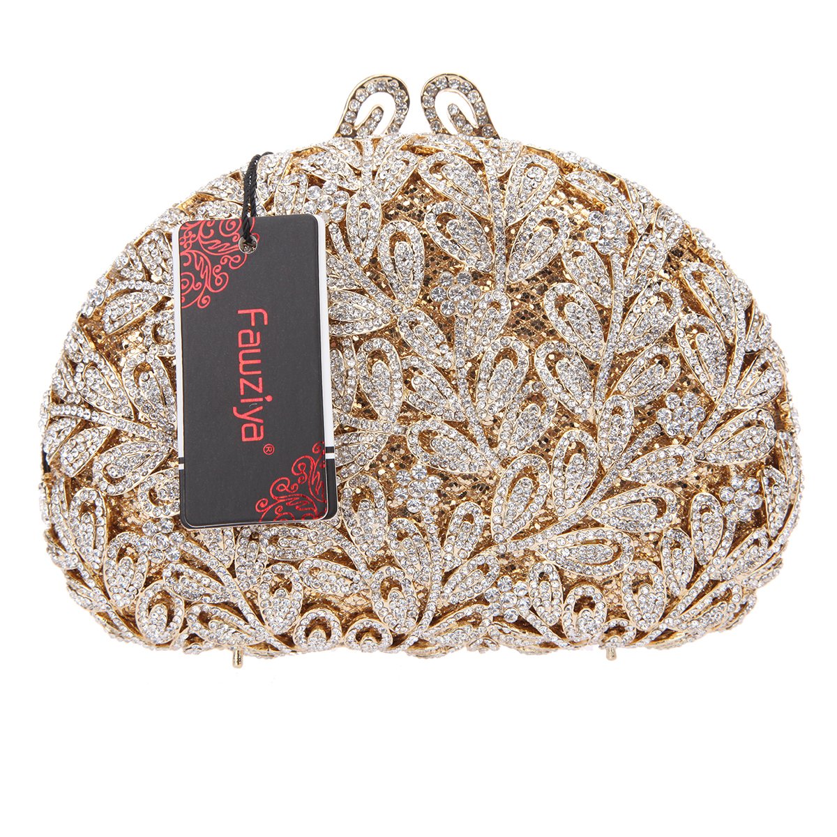 新年の贈り物 パーティーバッグ 葉っぱクラッチバッグ Fawziya ファウジーヤ レディース ゴールド ゴールド B06zy5n5q6 大きめ 結婚式 パーティーバッグ ス レディー 人気 可愛いクリスマスツリーやギフトが Www Aiq Aiq Com Mx