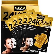 AZURE Vitamin C & Collagen Moisturizing Facial Mask - Anti Aging