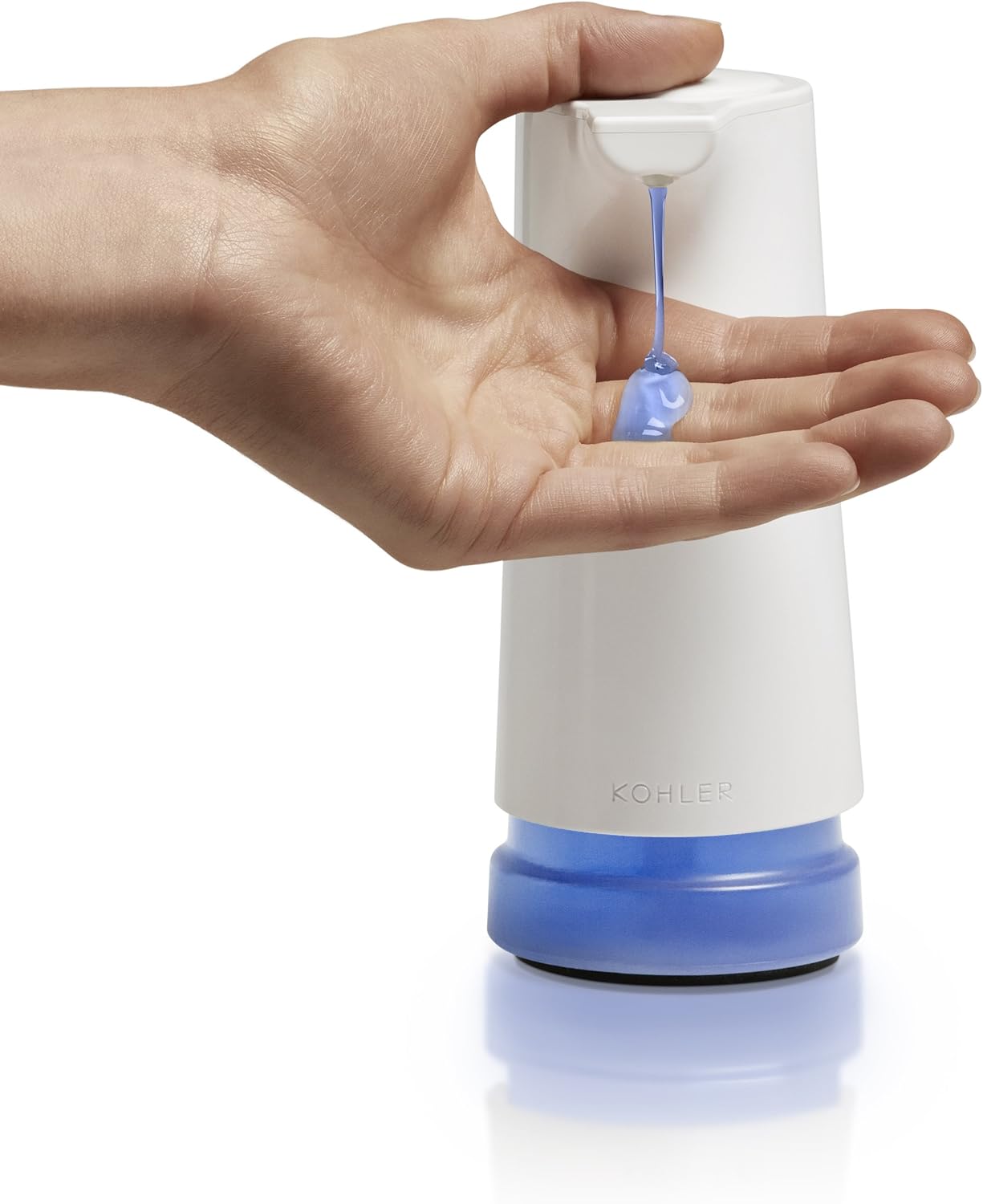 KOHLER Manual Dish or Hand Soap Dispenser, 10 oz Capacity, Charcoal