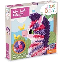 Orb Factory Fairy Mosaici Appiccicosi, Kit Creativo Per Bambini Con Gemme E Glitter, 4 Stagioni, Attività Educativa E Senza Sporco