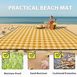 TigeJoy Extra Large Picnic Blanket Waterproof