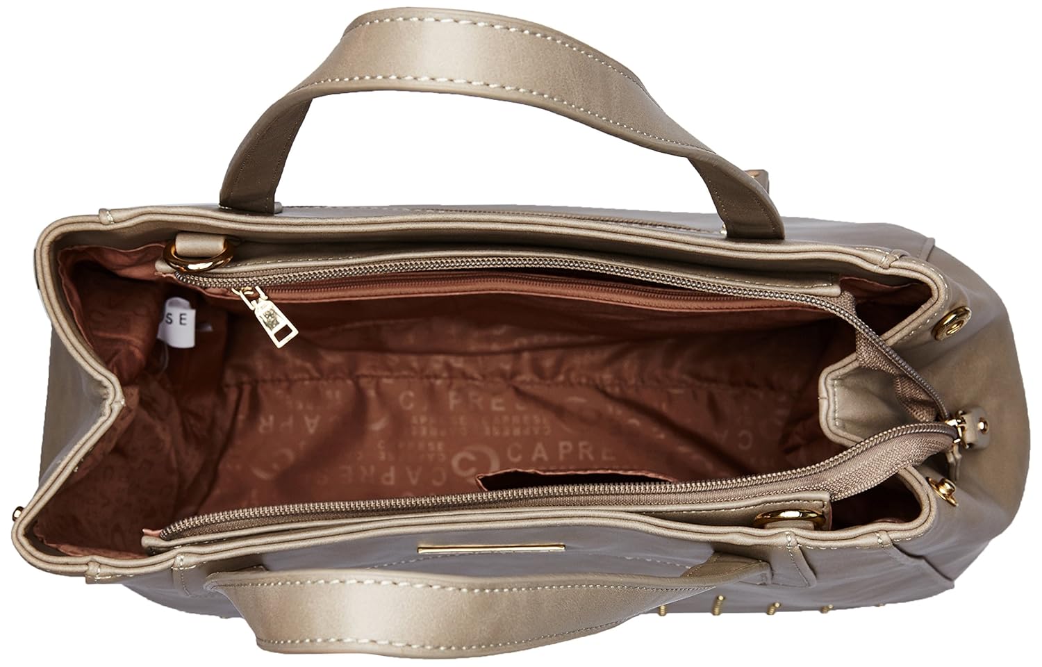 caprese women's satchel (mauve)