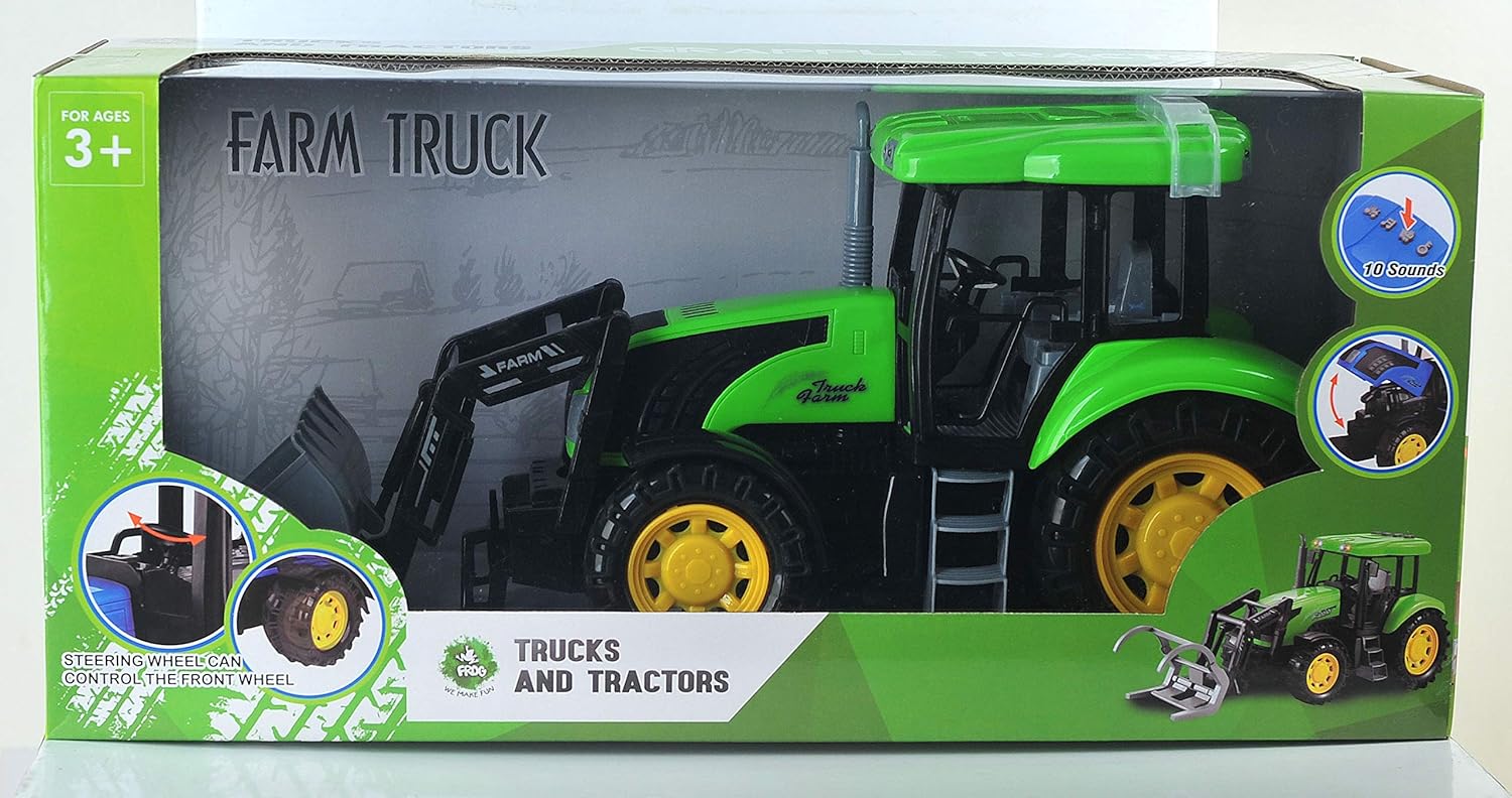 moving tractor toy