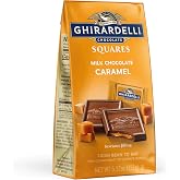 Ghirardelli, Milk Chocolate Squares with Caramel Filling, 5.3 Ounce