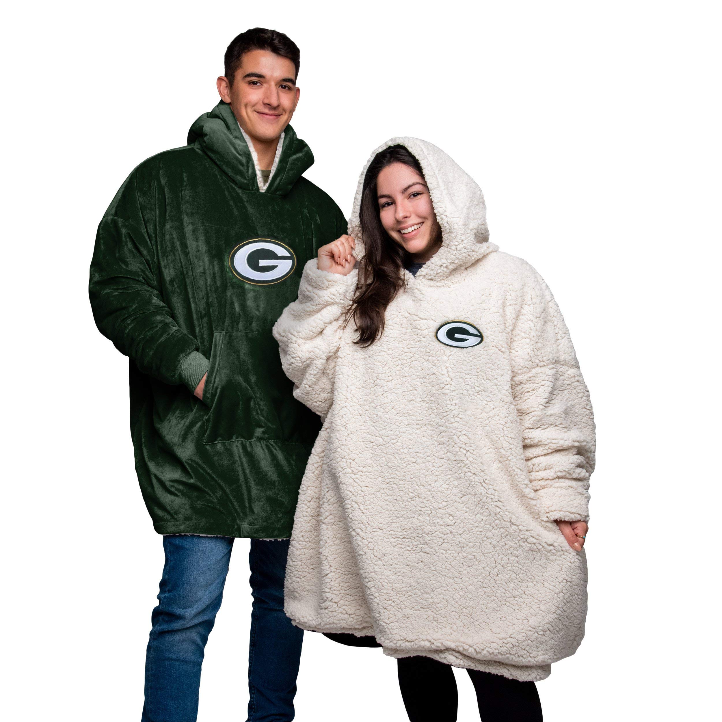 FOCO Reversible Big Logo Unisex Sherpa Hoodeez Image