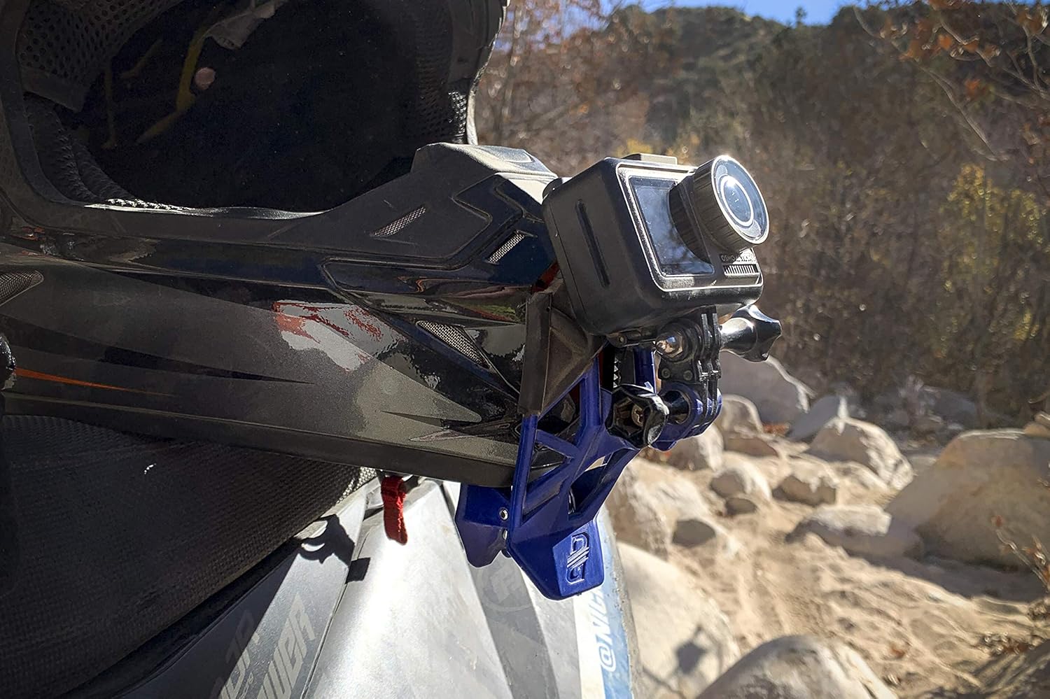 Dango Design Gripper Mount Universal-Klemmhalterung für GoPro und Kameras  Blau