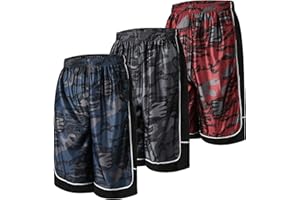 Abovewater Men's Basketball Shorts Quick-Dry Running & Gym Shorts with Drawstring & Pockets