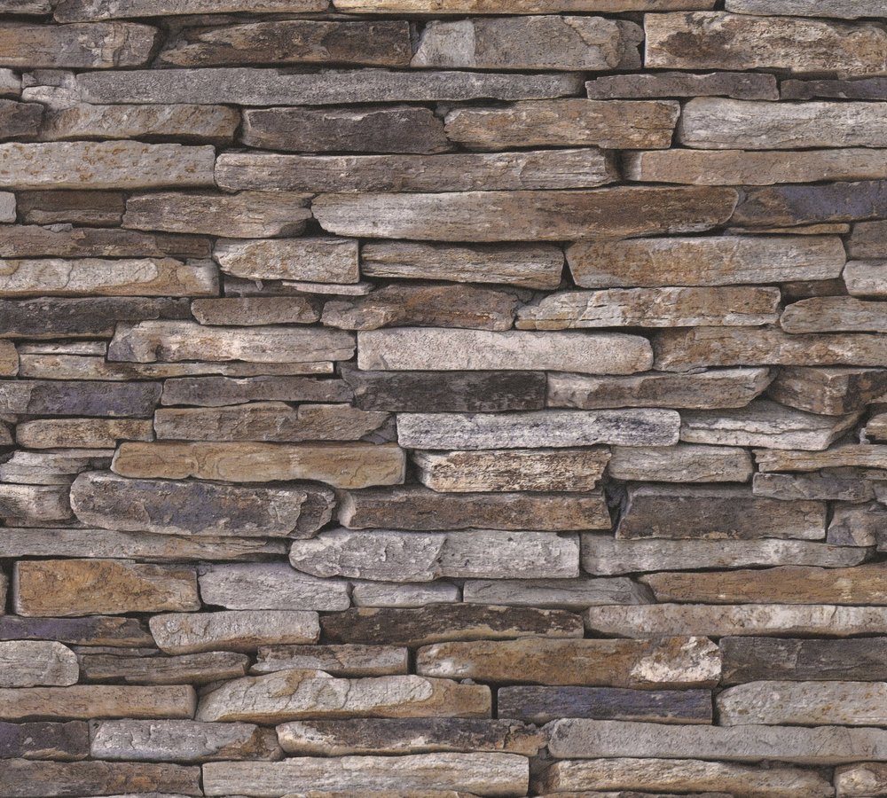 A.S. Creation 9142-17 Wood and Stone Natural Wallpaper