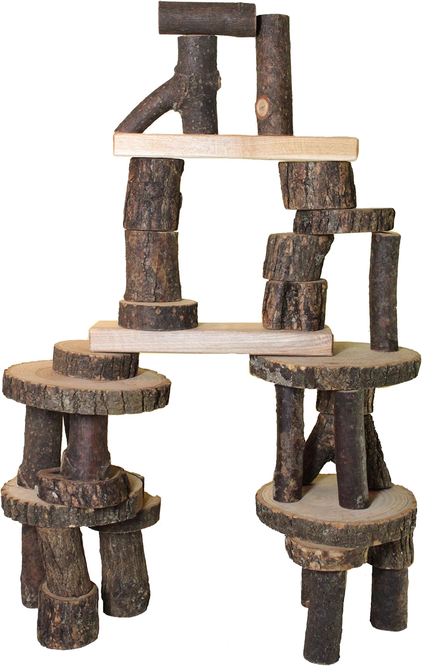 Tree Blocks Amazing Wooden Building Blocks Set 36 Pieces