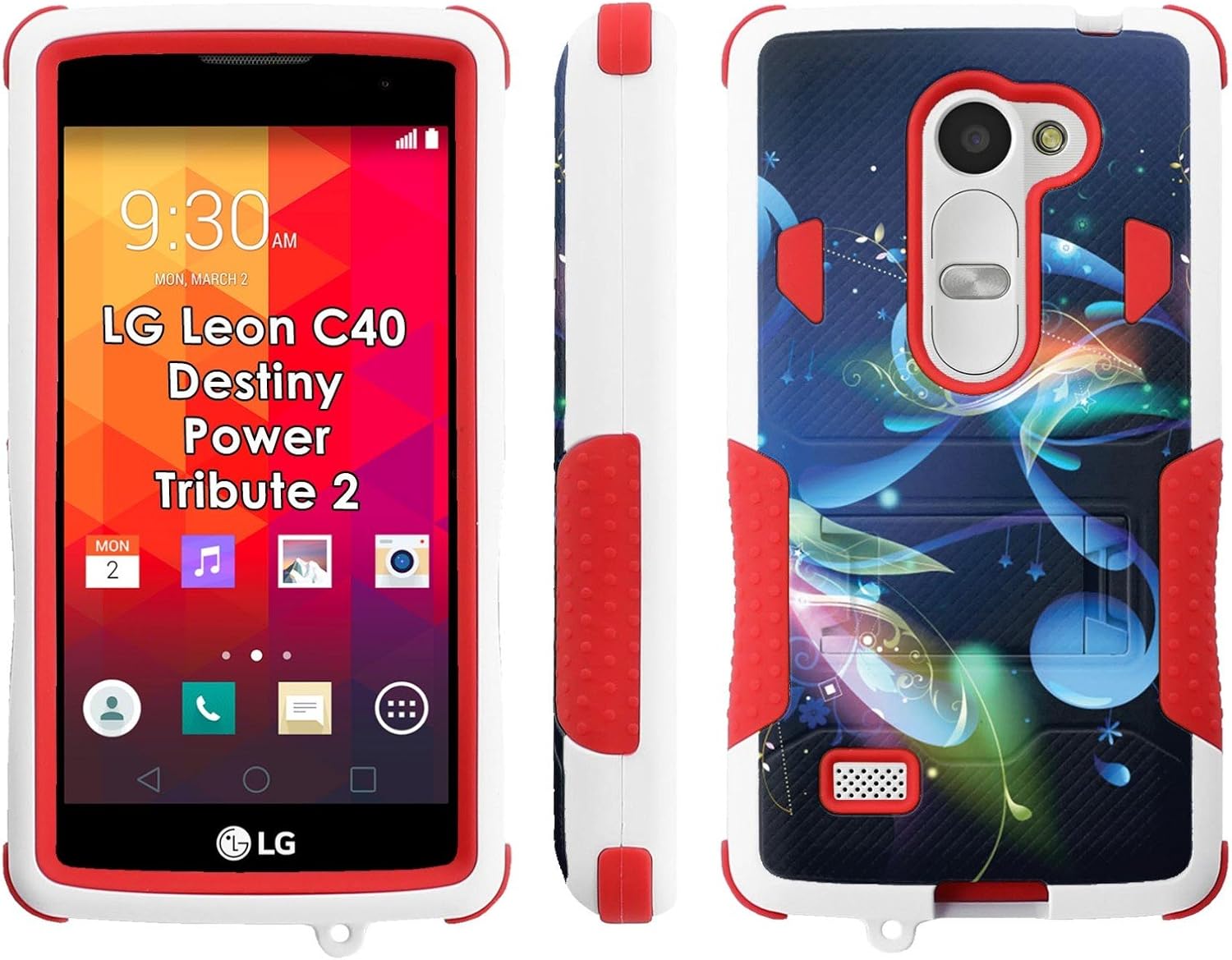 Best lg sunset wallet case blue