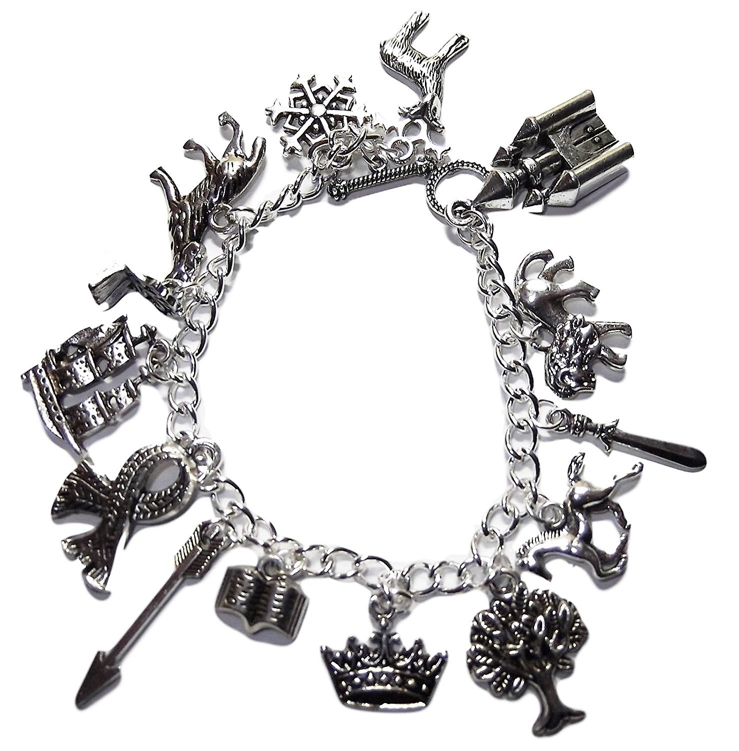 The Chronicles of Narnia 12 Assorted Themed Charms Charm BRACELET