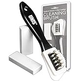 Suede 
Nubuck Leather 4 Way Cleaning Caring Brush Shoe 
Boots Cleaner Essential Kit with Extra 2 Erasers
