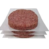 TenderBison 5.3 oz. Bison Burgers - Case of 36 Bison Burger Patties - 12 Packs of 3 Bison Burgers - USDA Inspected - TenderBison