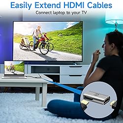Togconn 8K HDMI Coupler 4 Pack, Flat HDMI 2.1
