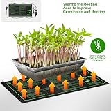 Zyncove Seedling Heat Mat with Digital Thermostat 20x10in Waterproof view 4