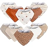 Gerber Unisex Baby Bandana Bibs